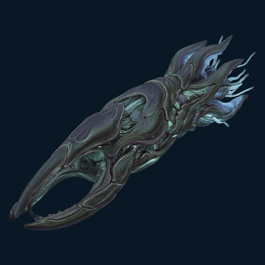 Obsidian Maw — hero model view