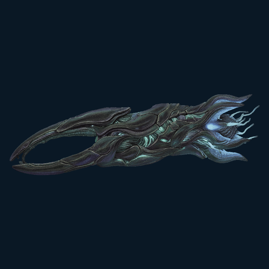Obsidian Maw — right model view