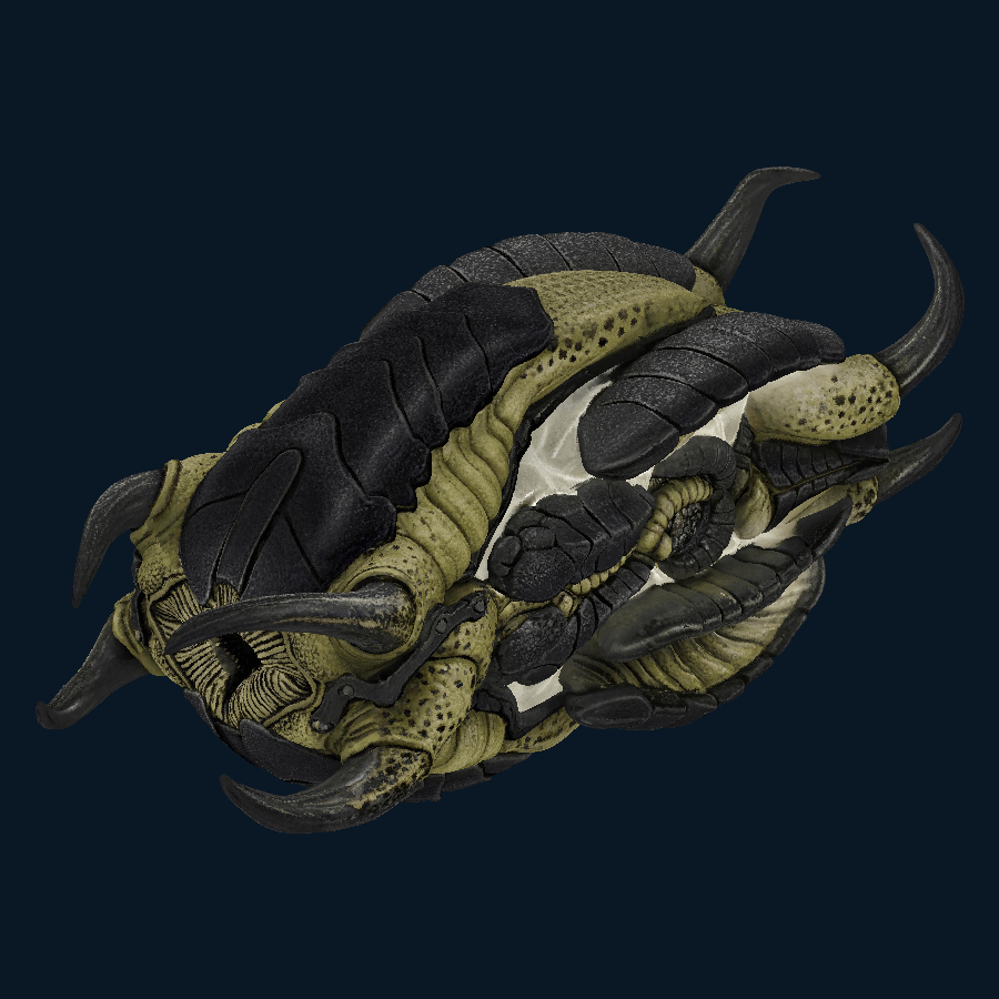 Obsidian Pilgrim — hero model view