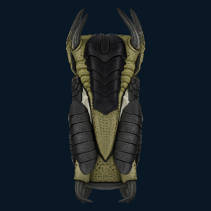 Obsidian Pilgrim — top model view