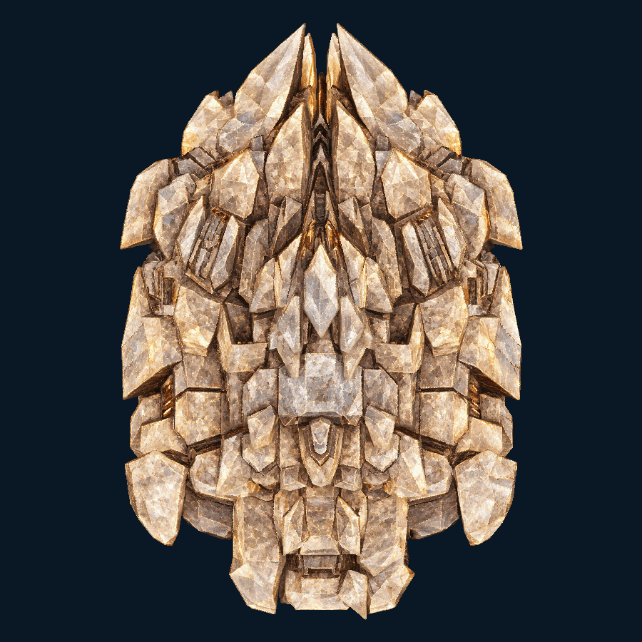 Ochretable Linebreaker — Top view