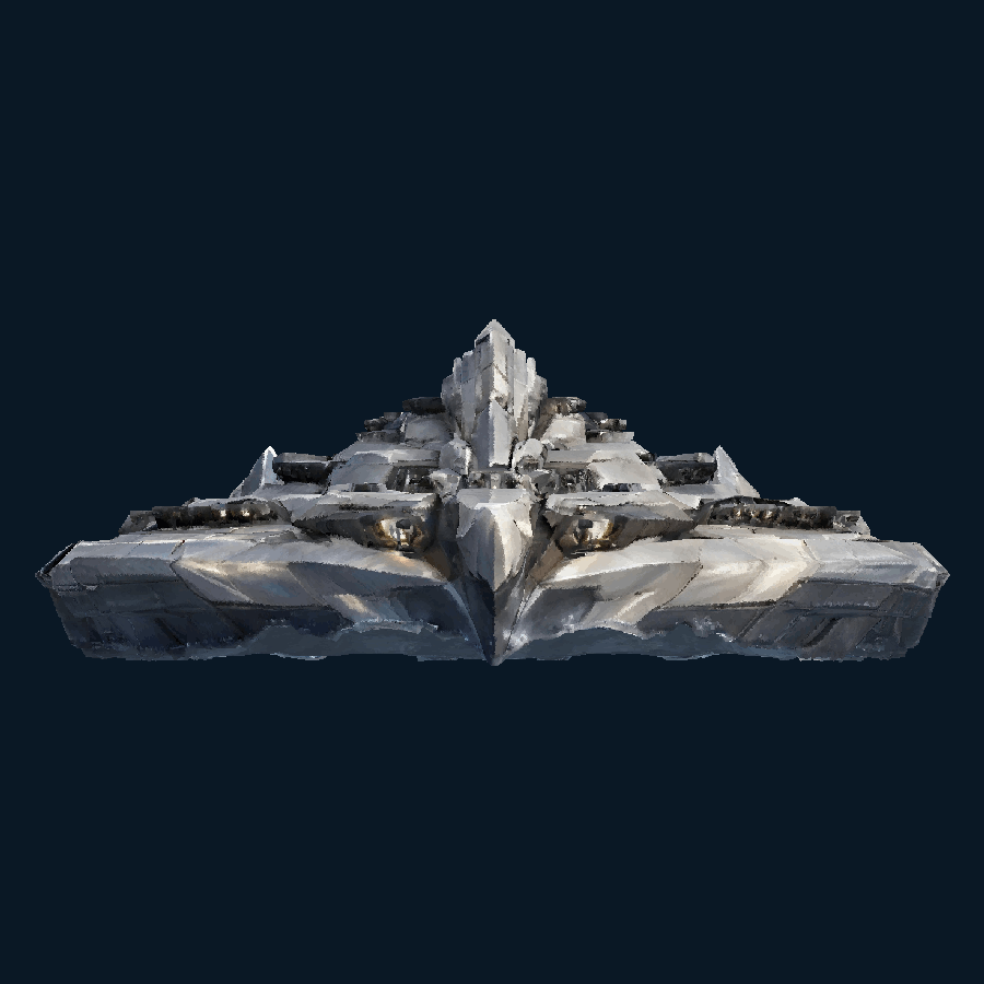 Pearlplane Tide Bastion — front model view