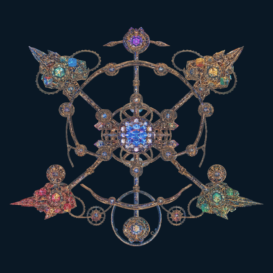 Prismara Celestial Nexus — Bottom view