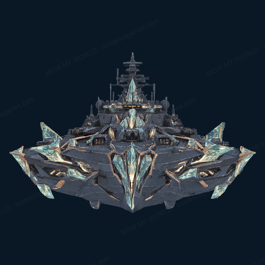 Prismwake Vanguard Surface Interceptor — Front view