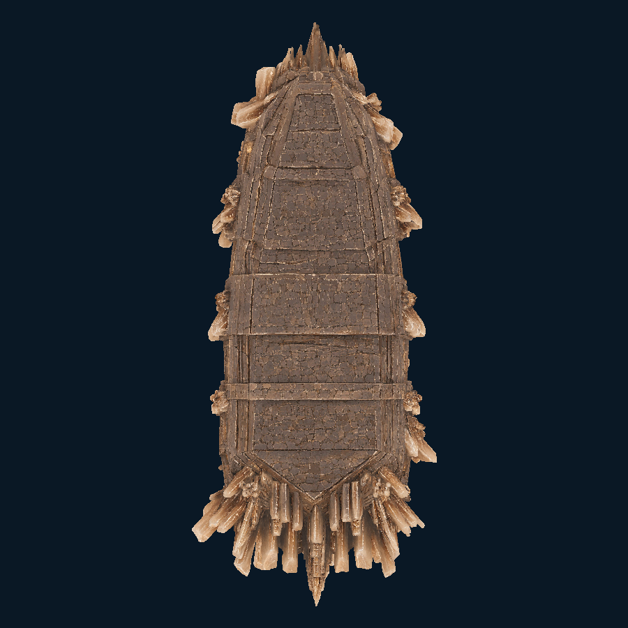 Sandcluster Tide Bastion — Bottom view