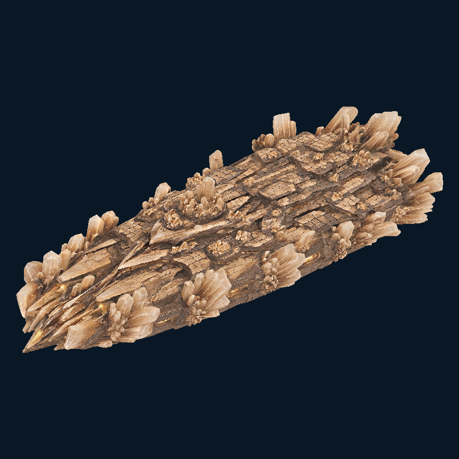 Sandcluster Tide Bastion model overview