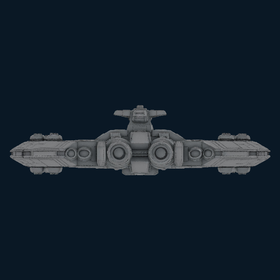 ShadowThorn — back model view
