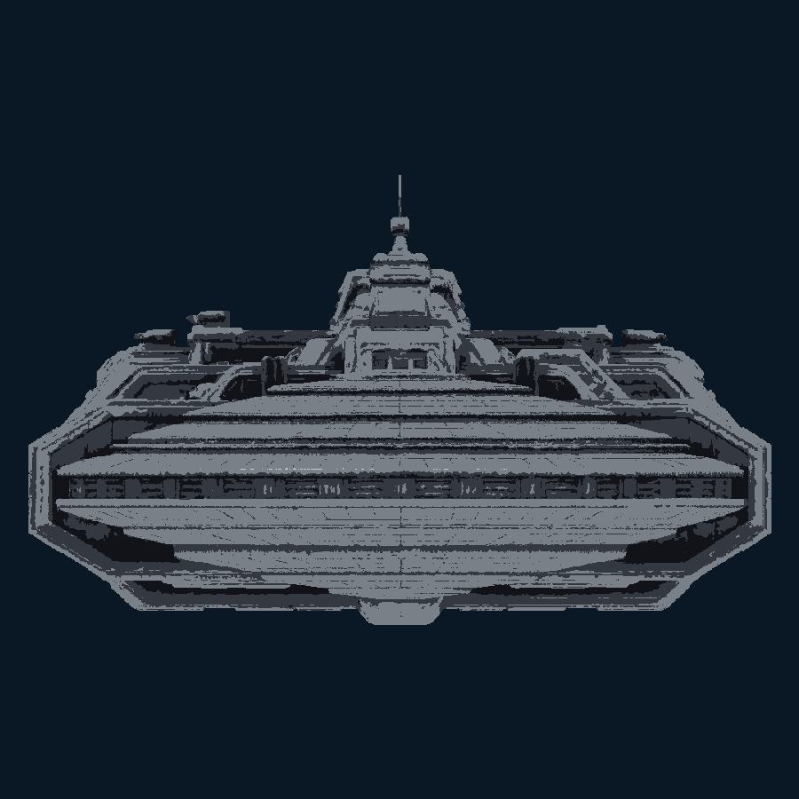 Shadowwall — front model view