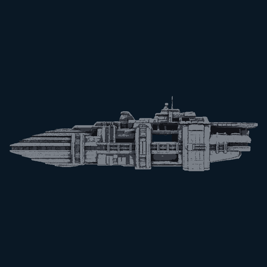Shadowwall — right model view