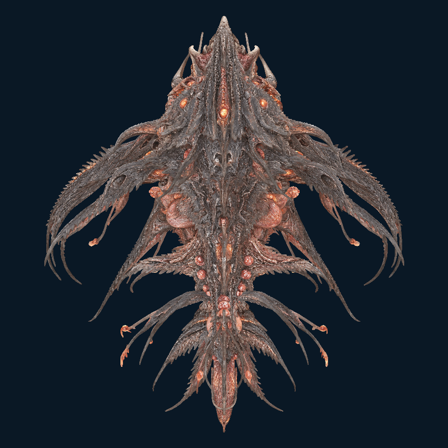 Siege Deepworlder — Top view