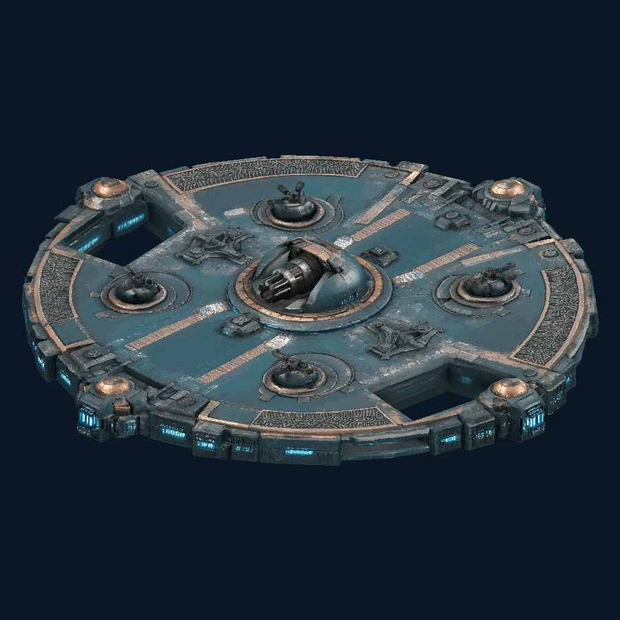 SolarCitadel Fleet Carrier Fortress model overview