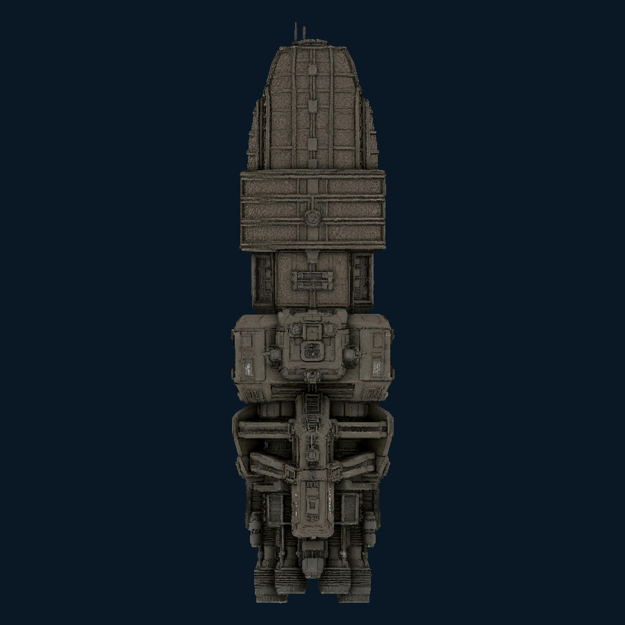 Stormmantle — top model view