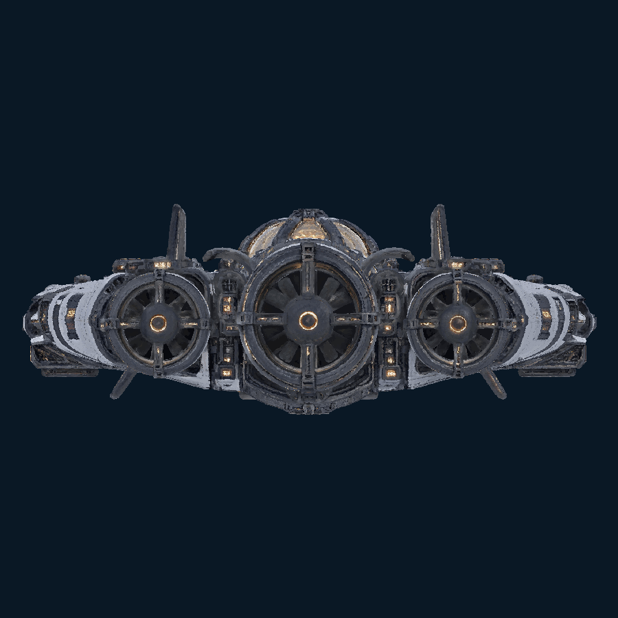Swarmcrown Trivault — Rear view