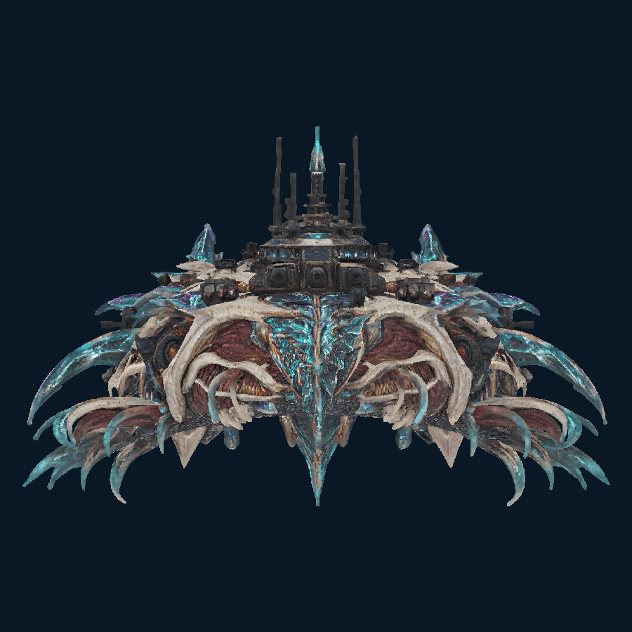 Thronemaw Vanguard Surface Interceptor — Front view