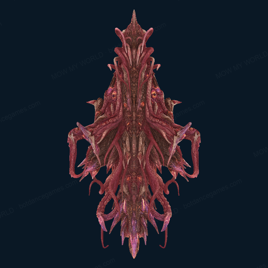 Thronemaw Vanguard Interceptor Submersible — Bottom view