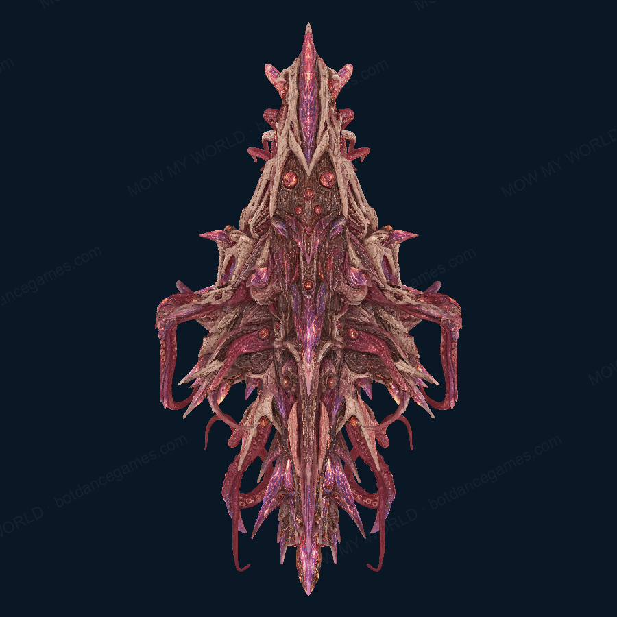 Thronemaw Vanguard Interceptor Submersible — Top view