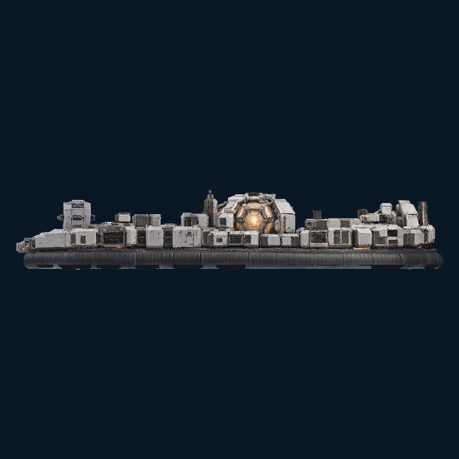 Tidal-Nexus Carrier — Left view