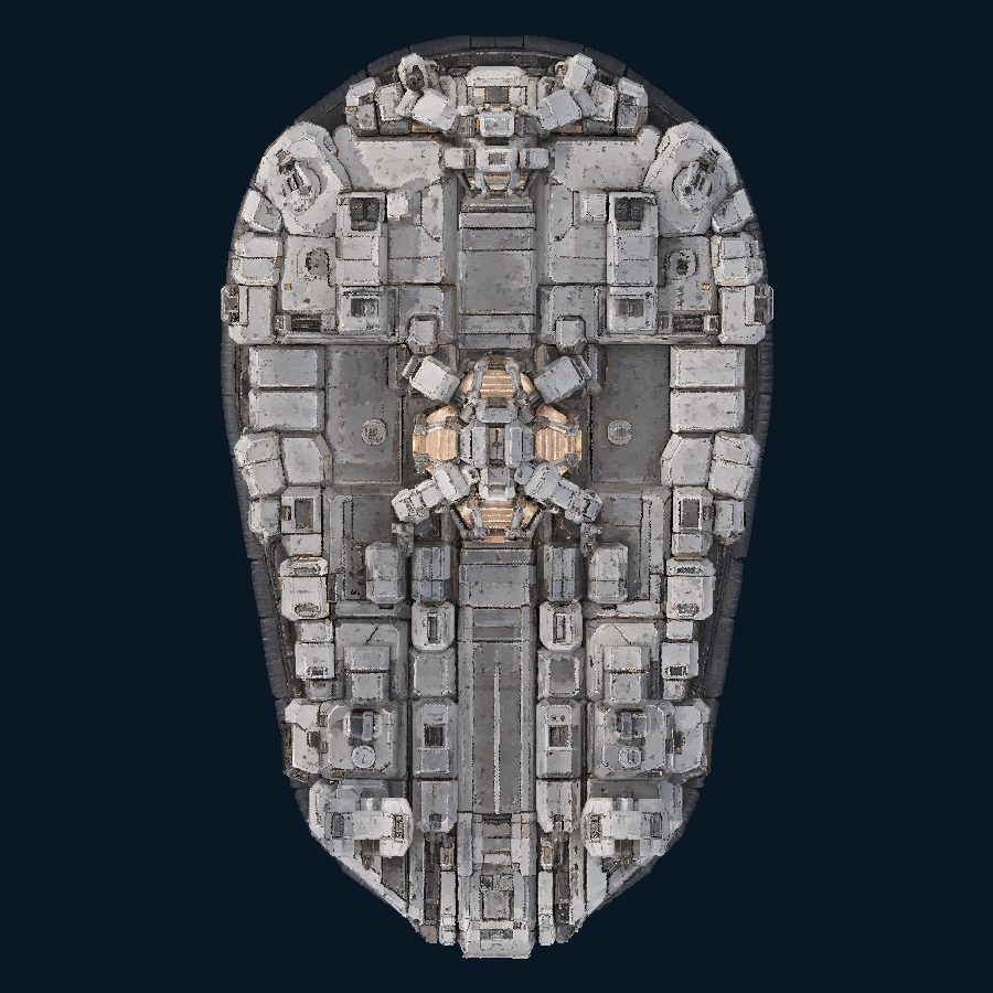 Tidal-Nexus Carrier — Top view