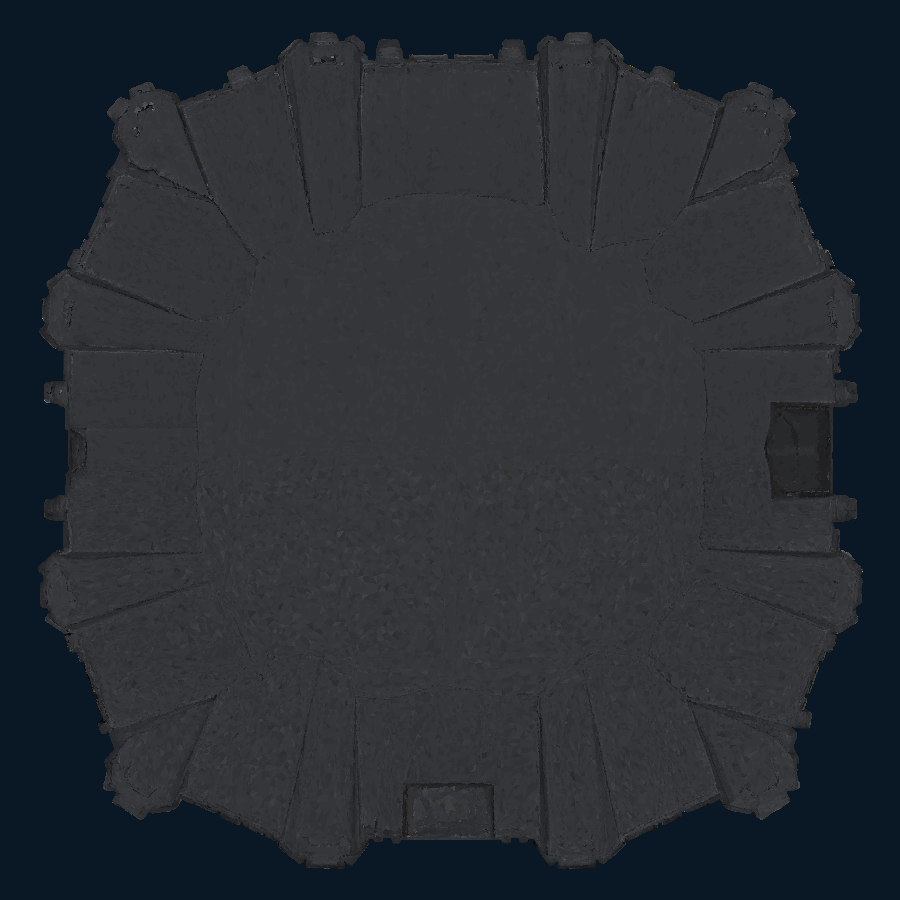 Valcorisun Strategic Defense Megabase — Bottom view