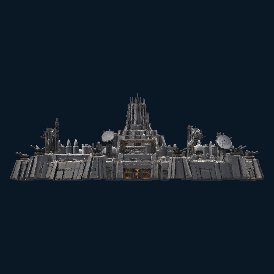 Valcorisun Strategic Defense Megabase — Right view