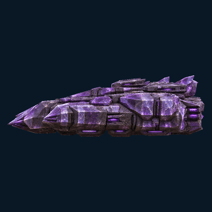 Violetcell Ground Bastion — right model view