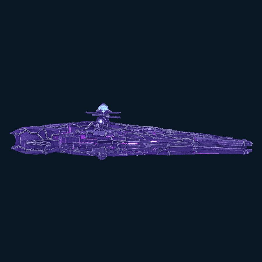 Violetcell — left model view