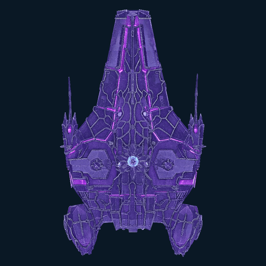 Violetcell — top model view