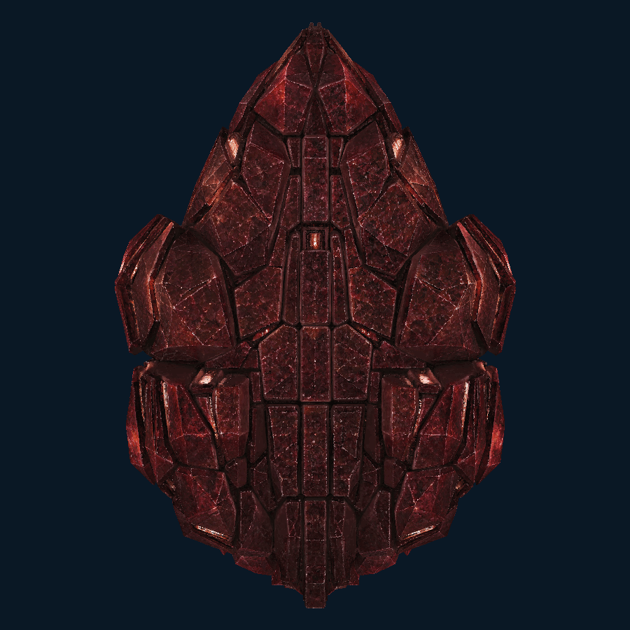 Winefacet Descent-class Landing Ship — Bottom view