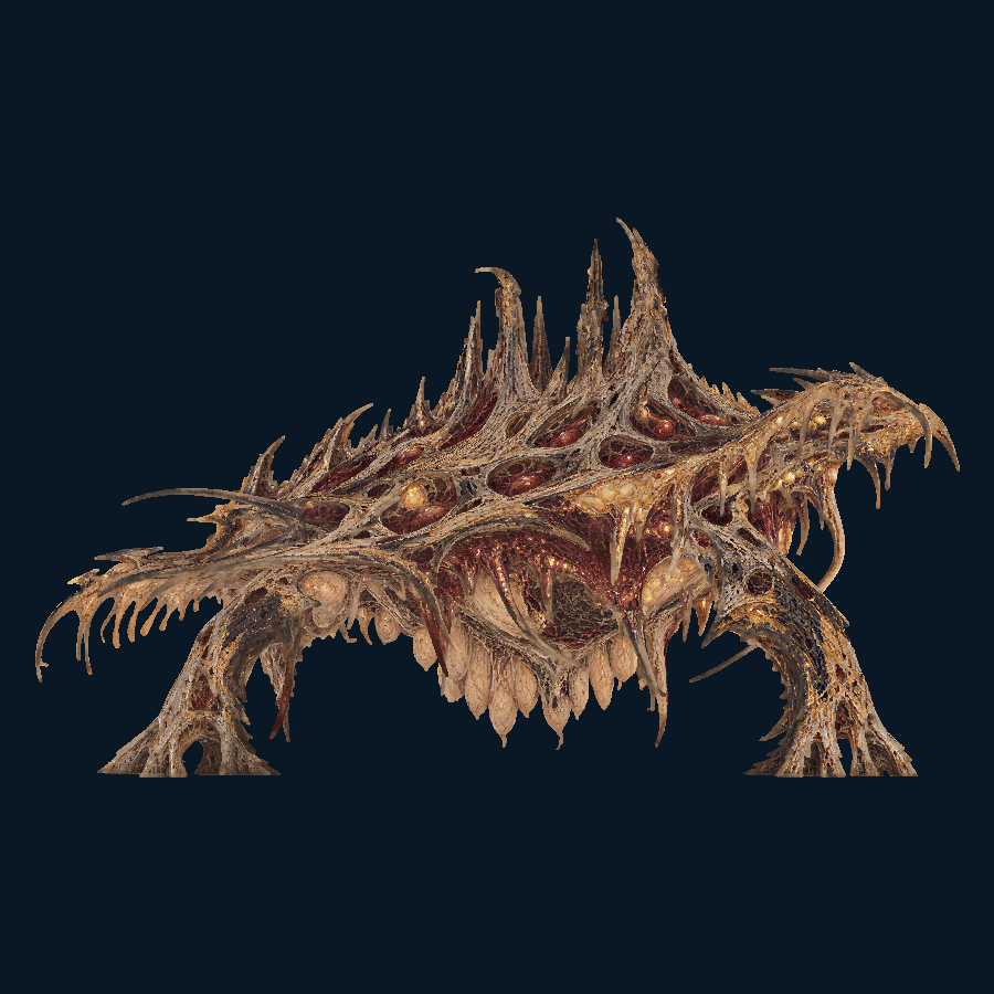 Worldgnawer Behemoth — Left view