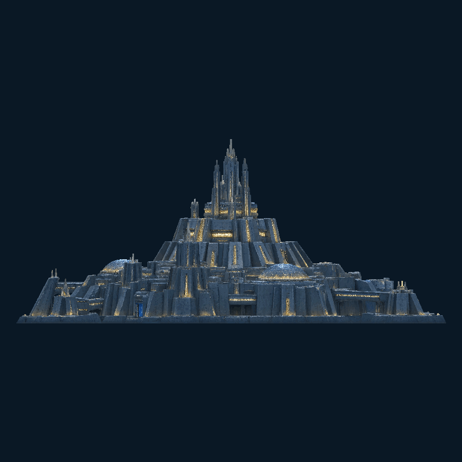 Zaegis Abyss Naval Megacomplex — Left view