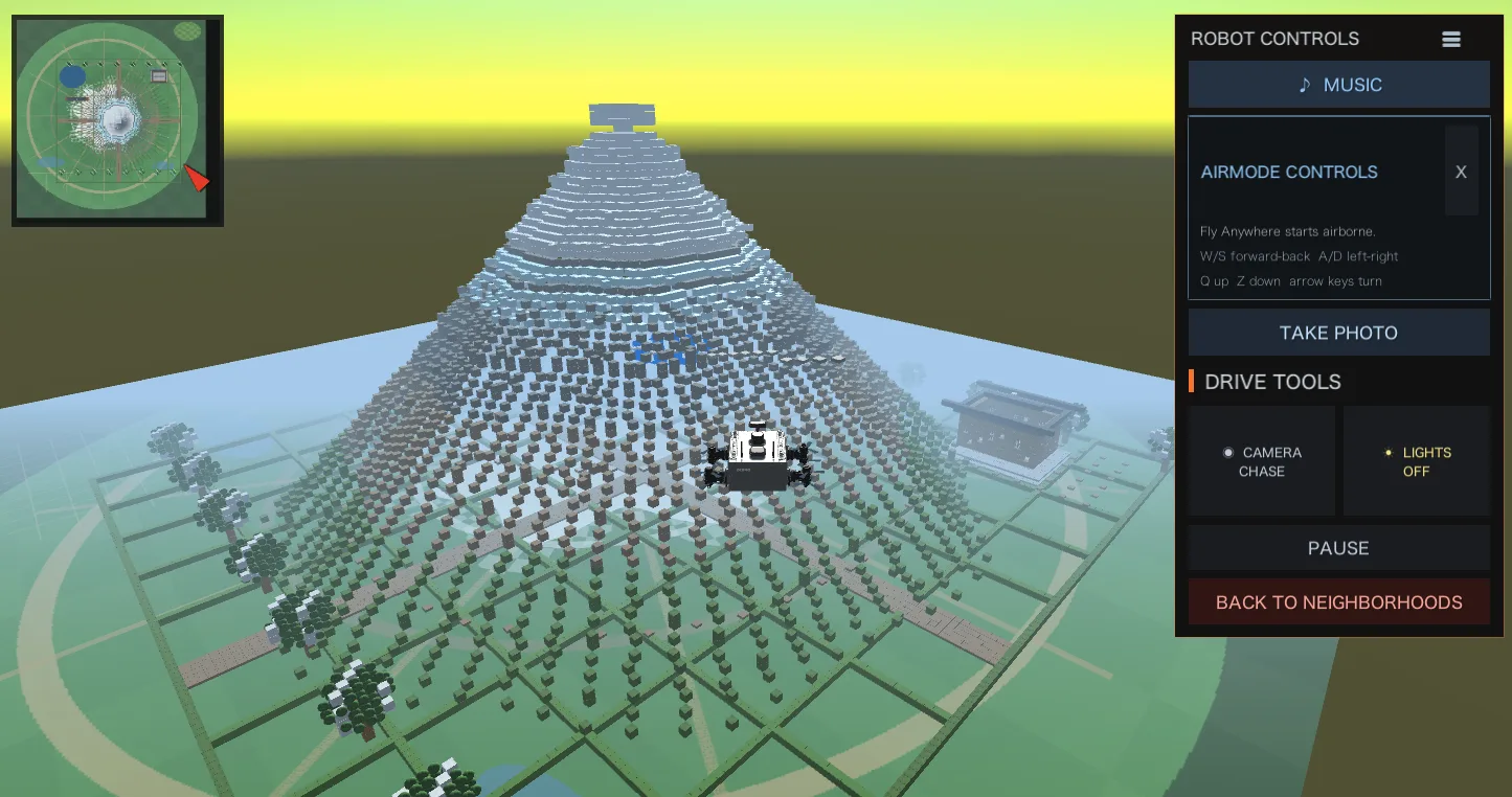 Exploring Mount Fuji in Mow My World